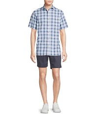 Cremieux Blue Label Check Short Sleeve Woven Shirt