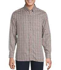 Cremieux Blue Label Check Twill Long Sleeve Woven Shirt