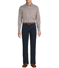 Cremieux Blue Label Check Twill Long Sleeve Woven Shirt