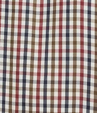 Cremieux Blue Label Check Twill Long Sleeve Woven Shirt