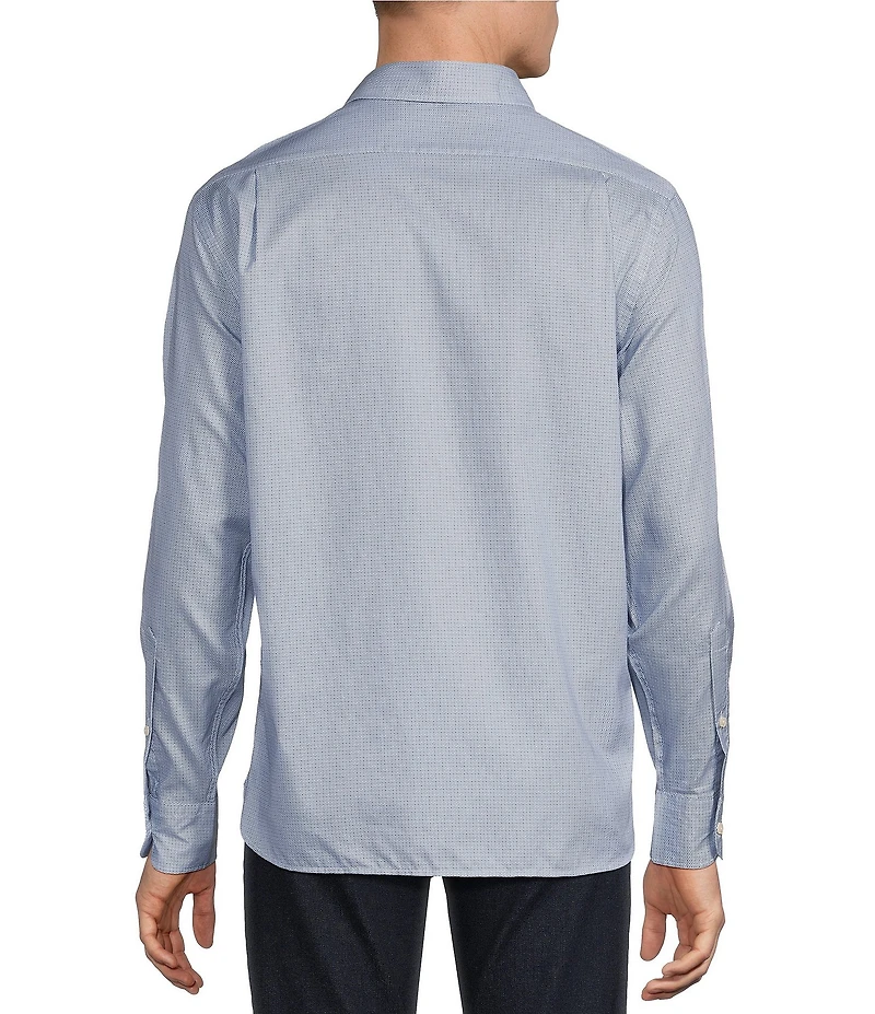 Cremieux Blue Label Circle Geo Print Long Sleeve Woven Shirt