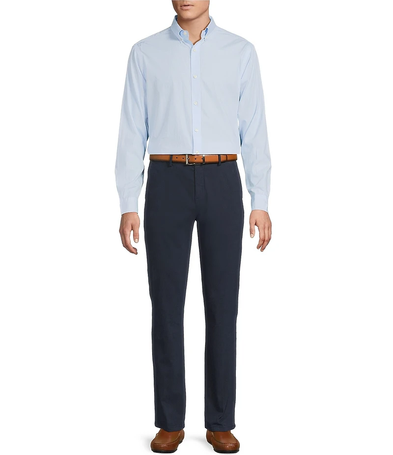 Cremieux Blue Label Circle Geometric Print Poplin Long Sleeve Woven Shirt