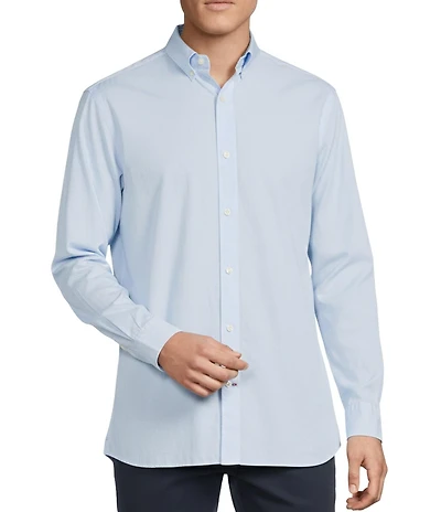 Cremieux Blue Label Circle Geometric Print Poplin Long Sleeve Woven Shirt