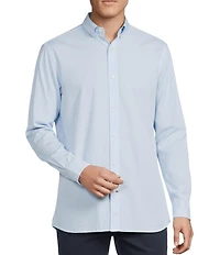 Cremieux Blue Label Circle Geometric Print Poplin Long Sleeve Woven Shirt