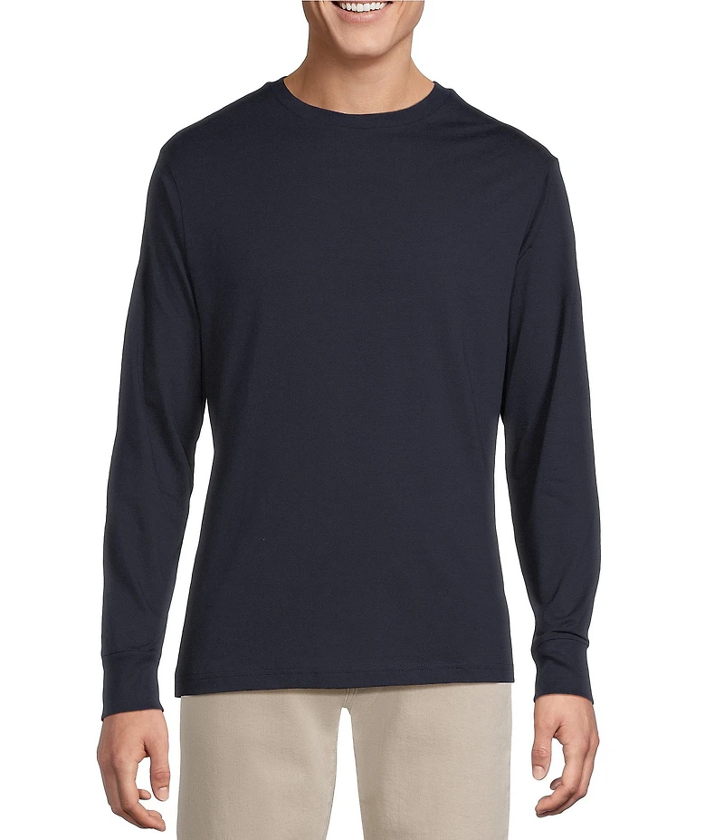 Cremieux Blue Label Classic Fit Crew Neck Long Sleeve T-Shirt