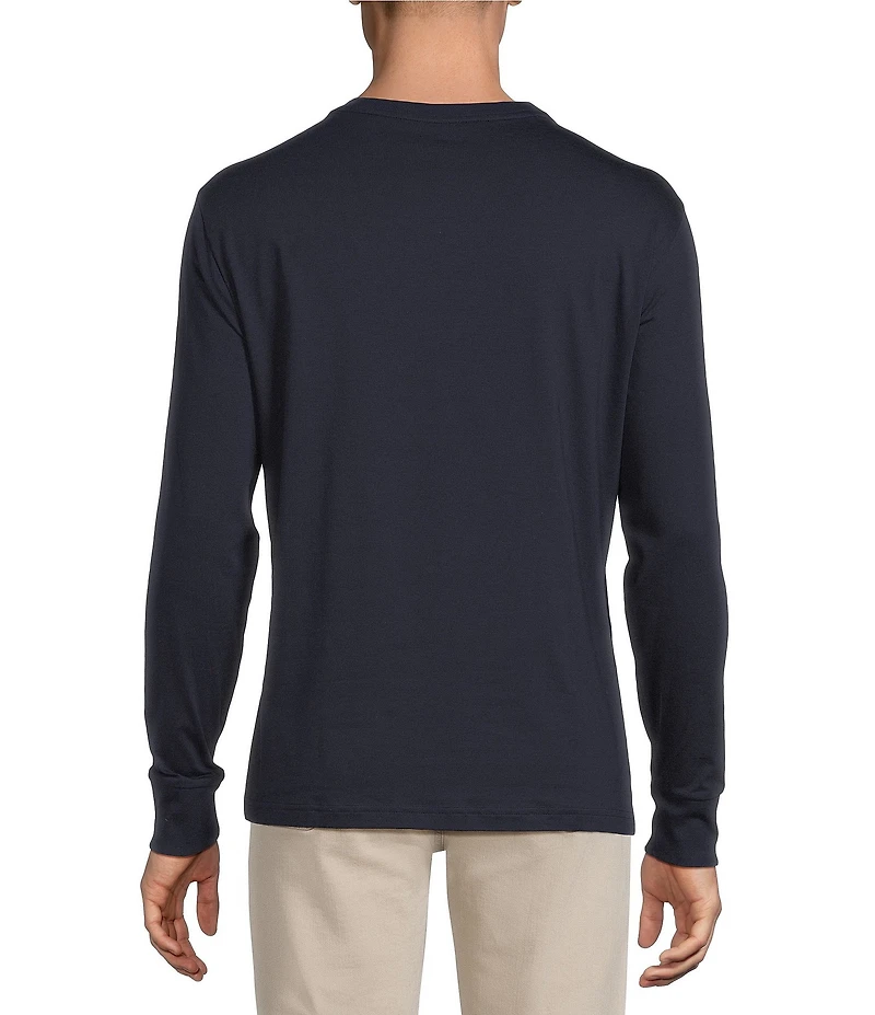 Cremieux Blue Label Classic Fit Crew Neck Long Sleeve T-Shirt