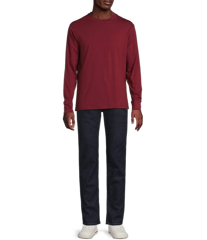 Cremieux Blue Label Classic Fit Crew Neck Long Sleeve T-Shirt