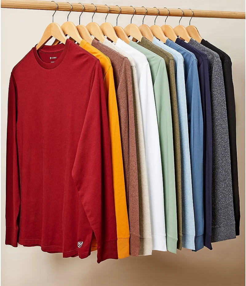 Cremieux Blue Label Classic Fit Crew Neck Long Sleeve T-Shirt