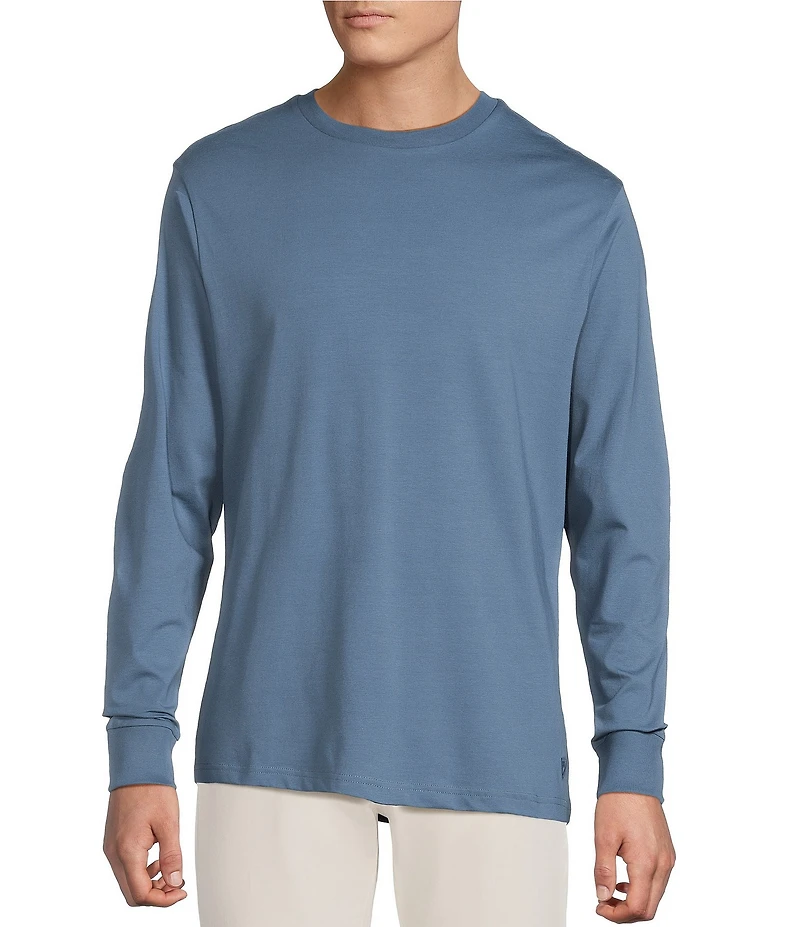 Cremieux Blue Label Classic Fit Crew Neck Long Sleeve T-Shirt