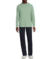 Cremieux Blue Label Classic Fit Crew Neck Long Sleeve T-Shirt
