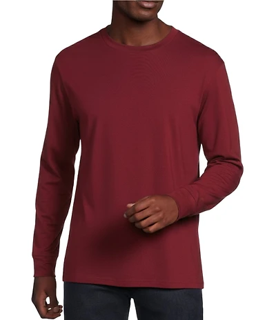 Cremieux Blue Label Classic Fit Crew Neck Long Sleeve T-Shirt