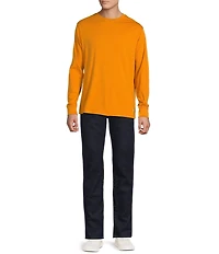 Cremieux Blue Label Classic Fit Crew Neck Long Sleeve T-Shirt