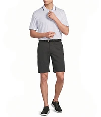 Cremieux Blue Label Classic Fit Pique Geo Dot Print Short Sleeve Polo Shirt