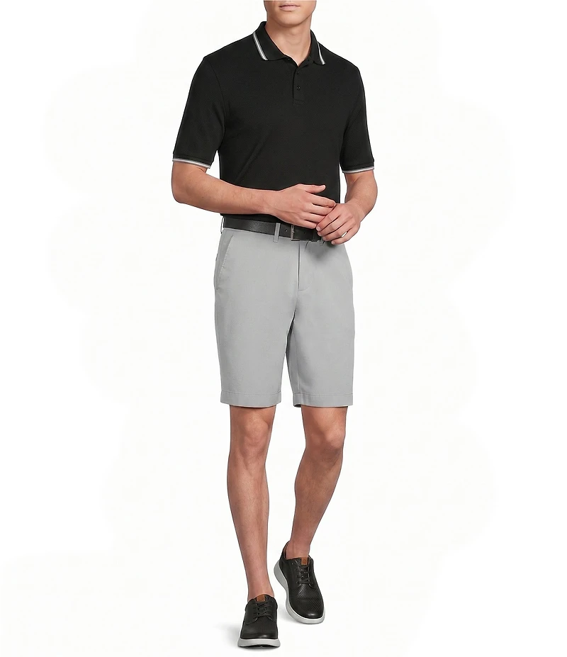 Cremieux Blue Label Classic Fit Solid Pique Short Sleeve Polo Shirt