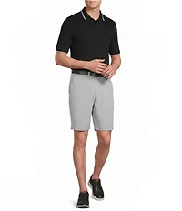 Cremieux Blue Label Classic Fit Solid Pique Short Sleeve Polo Shirt