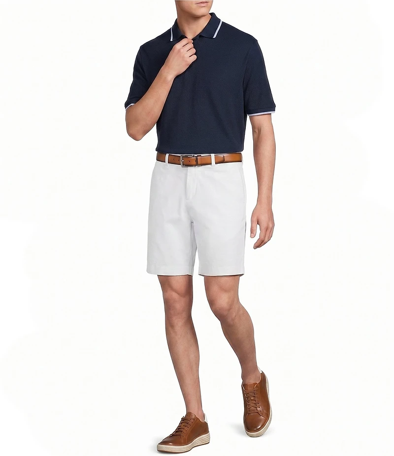 Cremieux Blue Label Classic Fit Solid Pique Short Sleeve Polo Shirt