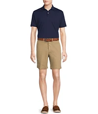 Cremieux Blue Label Classic Fit Stretch Jersey Solid Short Sleeve Polo Shirt