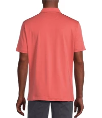 Cremieux Blue Label Classic Fit Stretch Jersey Solid Short Sleeve Polo Shirt