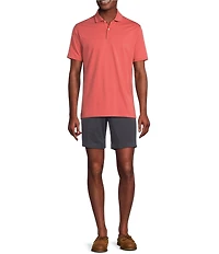 Cremieux Blue Label Classic Fit Stretch Jersey Solid Short Sleeve Polo Shirt