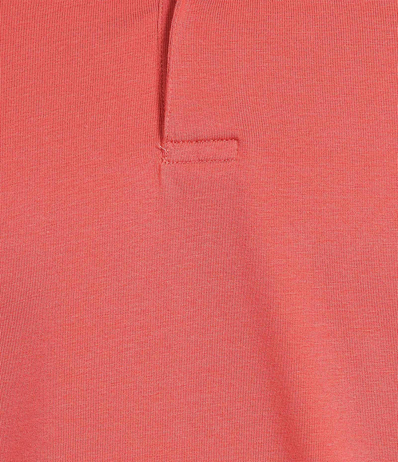 Cremieux Blue Label Classic Fit Stretch Jersey Solid Short Sleeve Polo Shirt