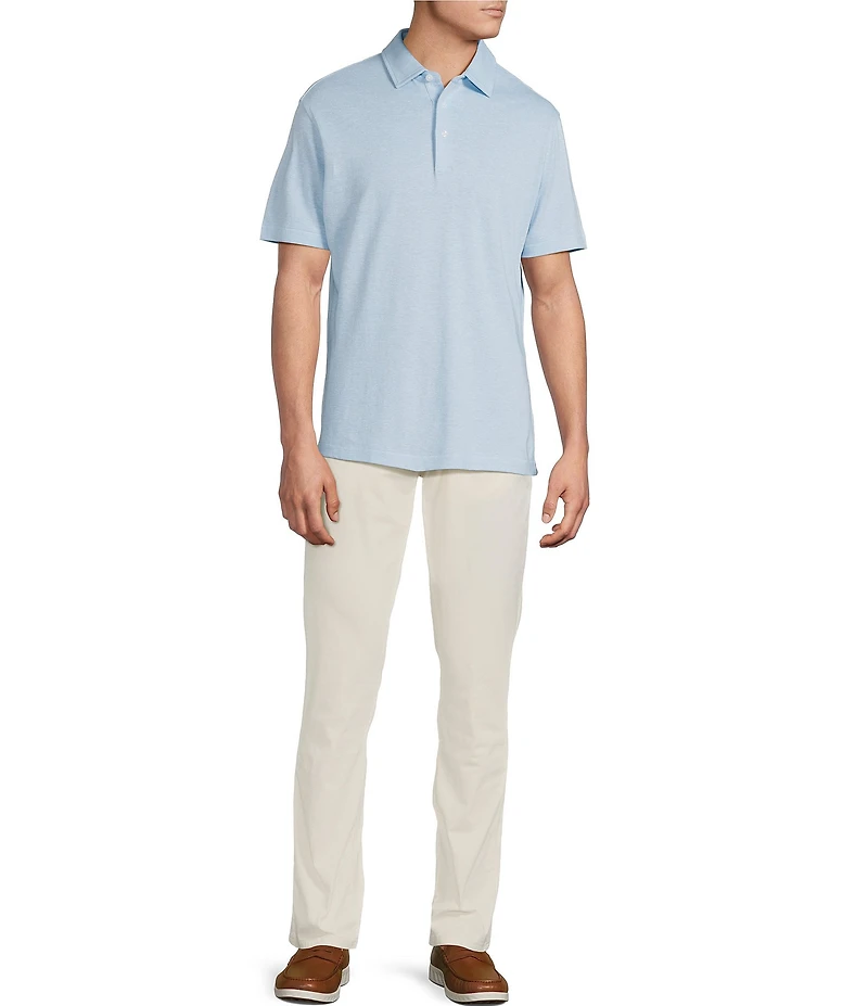 Cremieux Blue Label CMX Tailored Fit 5-Pocket Stretch Waist Sateen Pants