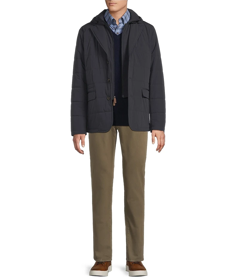 Cremieux Blue Label CMX Tailored-Fit Flat Front 5-Pocket Pants