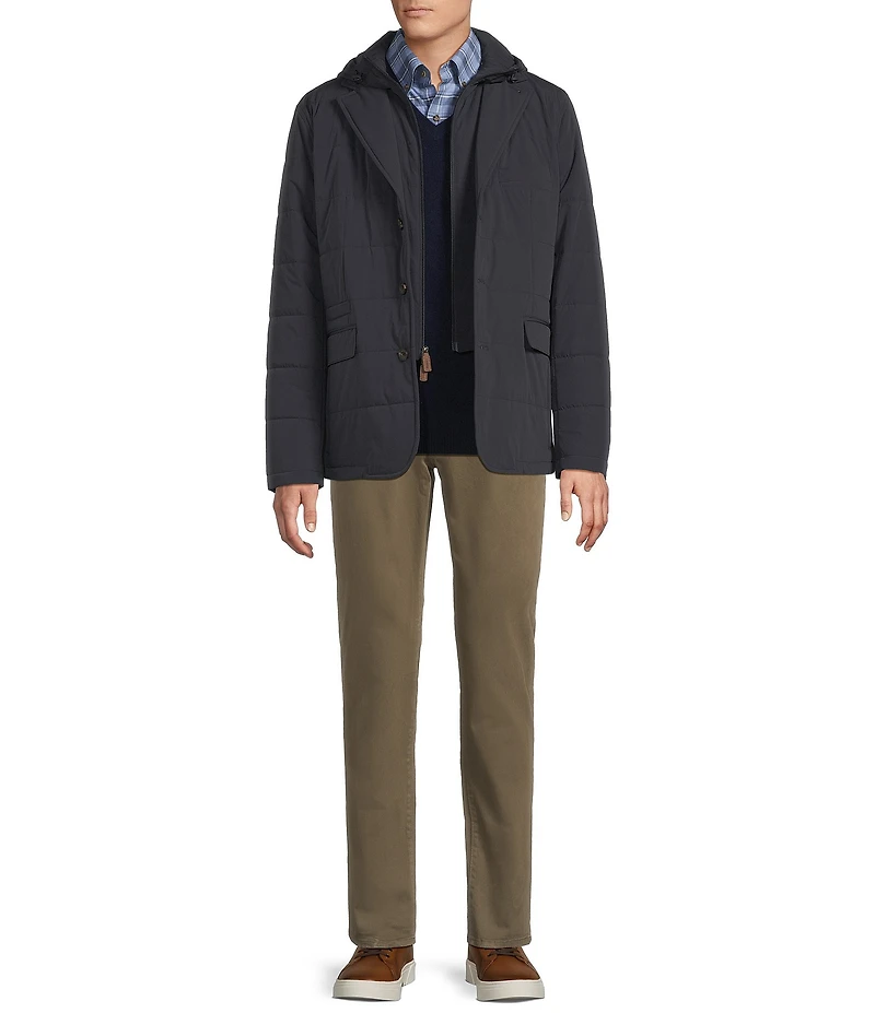 Cremieux Blue Label CMX Tailored-Fit Flat Front 5-Pocket Pants