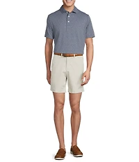 Cremieux Blue Label CMX Tailored Fit Flat Front Stretch 7#double; Inseam Shorts