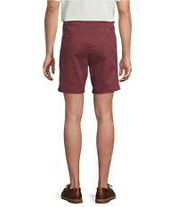 Cremieux Blue Label CMX Tailored Fit Flat Front Stretch 7#double; Inseam Shorts