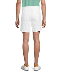 Cremieux Blue Label CMX Tailored Fit Flat Front Stretch 7#double; Inseam Shorts