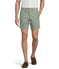 Cremieux Blue Label CMX Tailored Fit Flat Front Stretch 7#double; Inseam Shorts