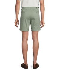 Cremieux Blue Label CMX Tailored Fit Flat Front Stretch 7#double; Inseam Shorts