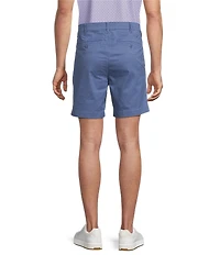 Cremieux Blue Label CMX Tailored Fit Flat Front Stretch 7#double; Inseam Shorts