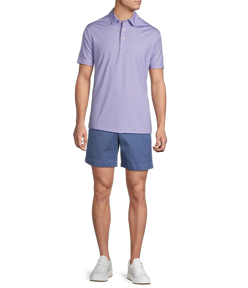 Cremieux Blue Label CMX Tailored Fit Flat Front Stretch 7#double; Inseam Shorts