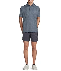 Cremieux Blue Label CMX Tailored Fit Flat Front Stretch 7#double; Inseam Shorts