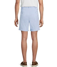 Cremieux Blue Label CMX Tailored Fit Flat Front Stretch 7#double; Inseam Shorts