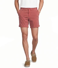 Cremieux Blue Label CMX Tailored Fit Flat Front Textured 6#double; Inseam Shorts