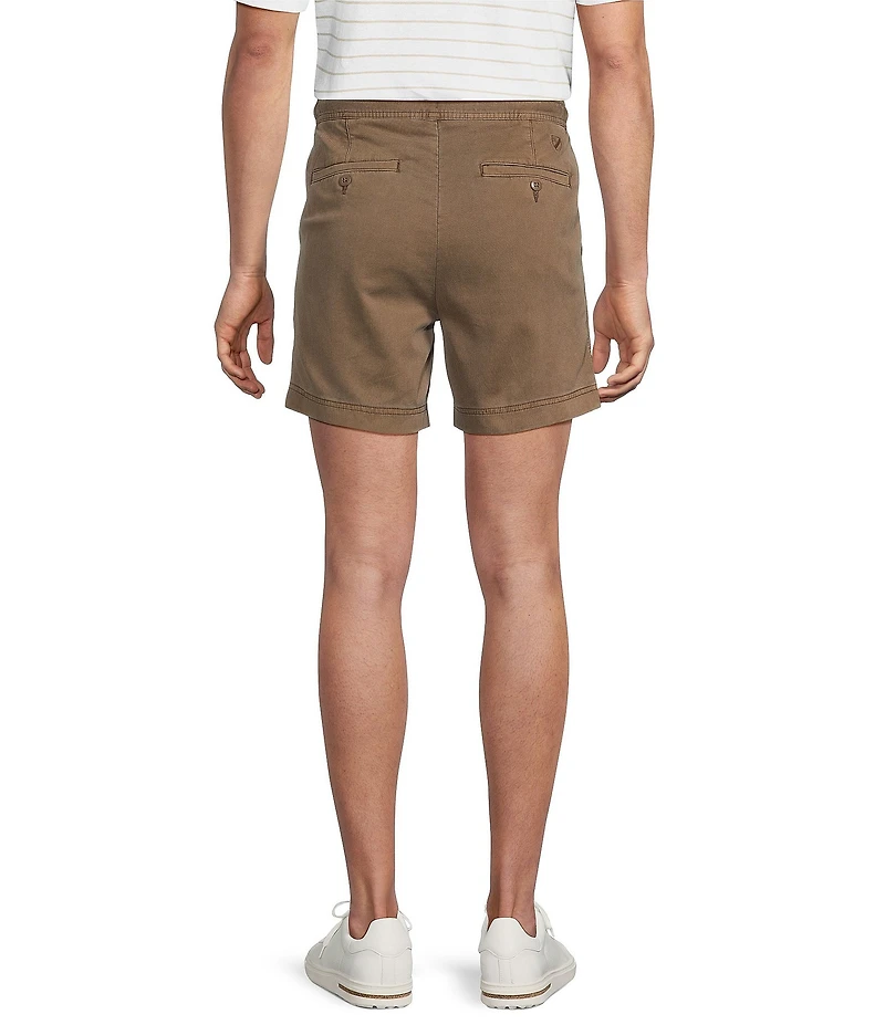 Cremieux Blue Label CMX Tailored Fit Flat Front Textured 6#double; Inseam Shorts