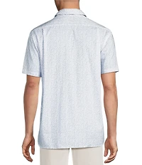Cremieux Blue Label Daisey Floral Print Short Sleeve Woven Shirt