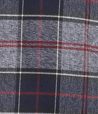 Cremieux Blue Label Dark Plaid Flannel Long Sleeve Woven Shirt