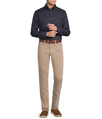 Cremieux Blue Label Diamond Geo Print Long Sleeve Woven Shirt