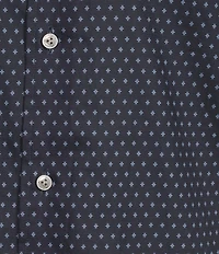 Cremieux Blue Label Diamond Geo Print Long Sleeve Woven Shirt