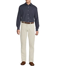 Cremieux Blue Label Diamond Geometric Comfort Stretch Long Sleeve Woven Shirt