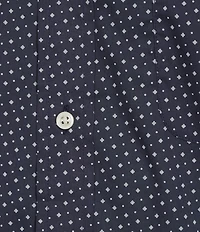 Cremieux Blue Label Diamond Geometric Comfort Stretch Long Sleeve Woven Shirt