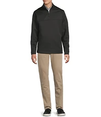 Cremieux Blue Label Diamond Textured Quarter-Zip Pullover