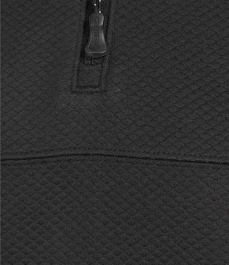 Cremieux Blue Label Diamond Textured Quarter-Zip Pullover