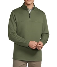 Cremieux Blue Label Diamond Textured Quarter-Zip Pullover