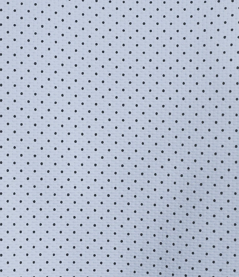 Cremieux Blue Label Dotted Coat Front Knit Short Sleeve Shirt