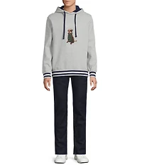 Cremieux Blue Label Embroidered Chuck Hoodie