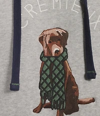 Cremieux Blue Label Embroidered Chuck Hoodie